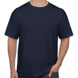 Gilman t-shirt dark blue (Navy) XL New, 2 pack